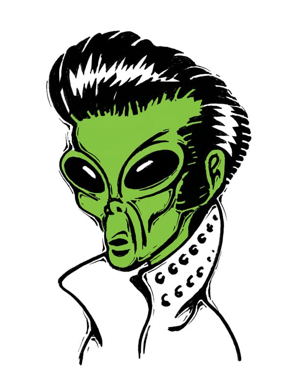 Alien Elvis - Strange Uncle
