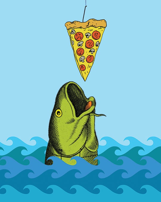 Fish Wants Pizza