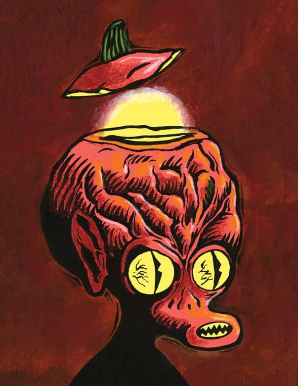 Saucerman Pumpkinhead - Strange Uncle